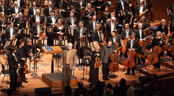 John Adams, MTT, St. Lawrence String Quartet - Photo by Kristen Loken