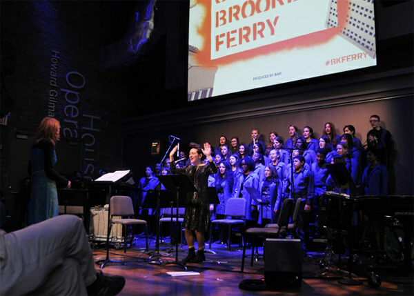 Shara-Worden (My Brightest Diamond) performs her song "Before the Words" with BYC - Photo by Robert Maass