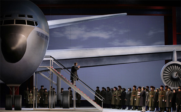 Air Force One touches down outside Beijing - Photo by Cory Weaver