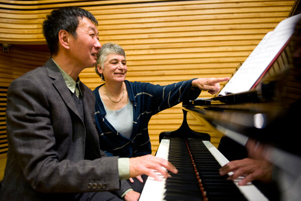 Melvyn Tan and Judith Serota - Photo by Andy Newbold