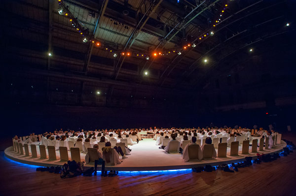 Karlheinz Stockhausen's OKTOPHONIE at Park Avenue Armory - Photo by Stephanie Berger