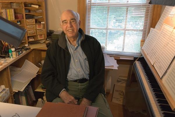 Composer and pianist Yehudi Wyner (photo credit: bruceduffie.com)