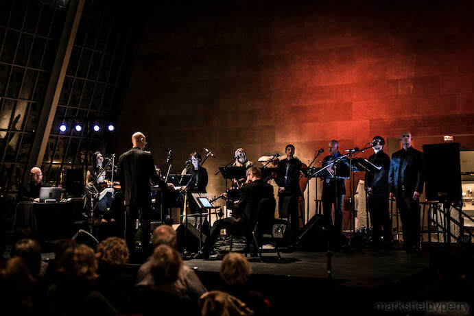 ACME and Roomful of Teeth perform Jóhannsson-- Photo by Mark Shelby Perry