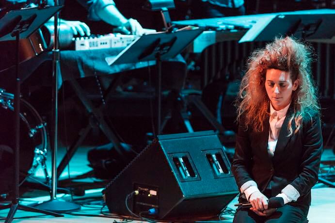 Shara Worden and Sō Percussion-- Photo by Jack Vartoogian