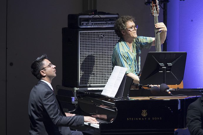 Vijay Iyer and Crump--Photo by David Bazemore