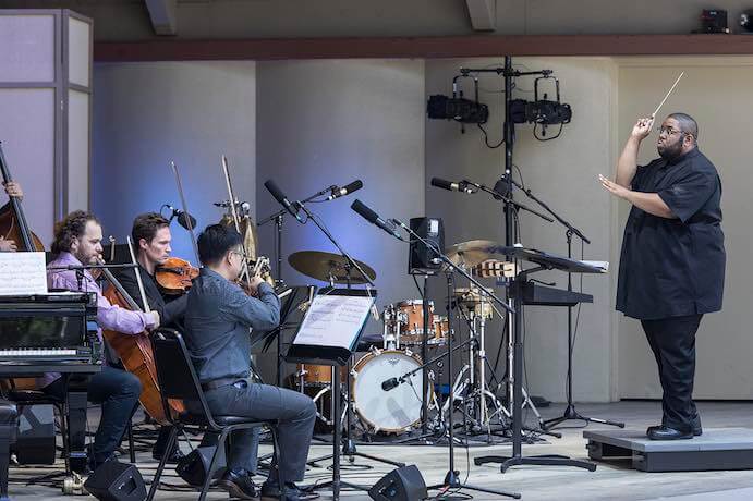 The Inner Spectrum of Variables with Tyshawn Sorey (conductor)--Photo by David Bazemore.