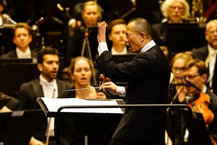 Tan Dun conducts the Oslo Philharmonic at Ultima Oslo Contemporary Music Festival