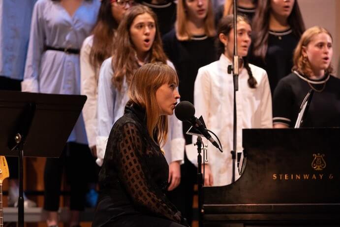 Wye Oak and Brooklyn Youth Chorus--Photo by David Andrako