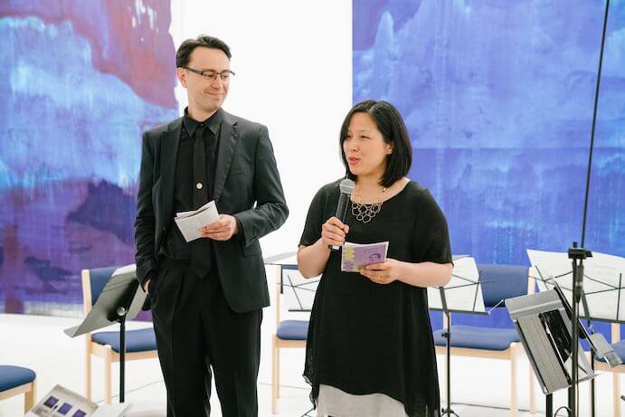 Chelsea Music Festival Artistic Directors Ken-David Masur and Melinda Lee Masur--Photo by Fadi Kheir