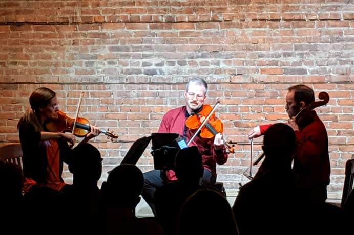 Sound Energy string trio (photo by Sophie Benn)