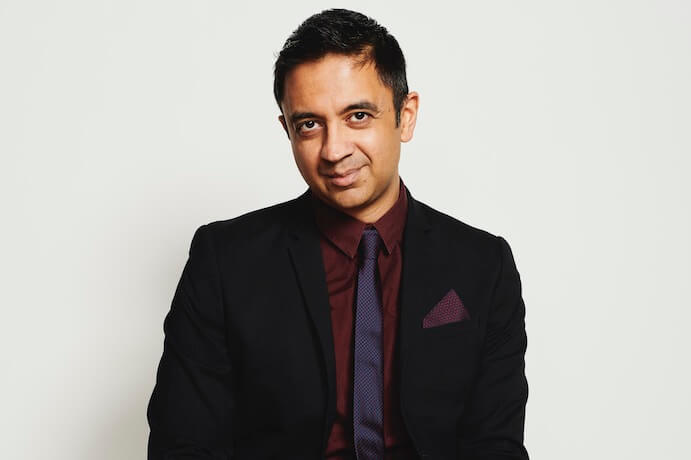 Vijay Iyer--Photo by Kyle Dorosz for Miller Theatre