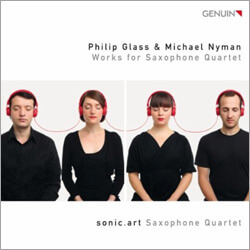 Sonic Art Saxophone Quartet’s new album of works by Glass and Nyman