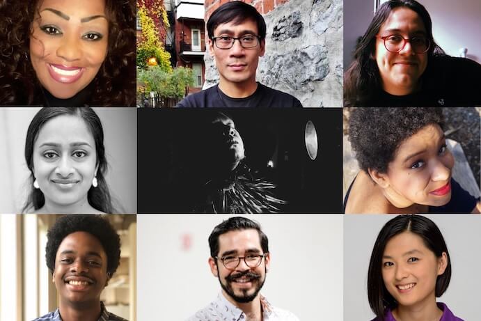 Top row: Aisha Staggers, Anthony Tan, inti figgis-vizueta Middle row: Shruthi Rajasekar, Elizabeth A. Baker, A. Kori Hill Bottom row: Chevall Pryce, Nicolas Lell Benavides, Hon Ki Cheung