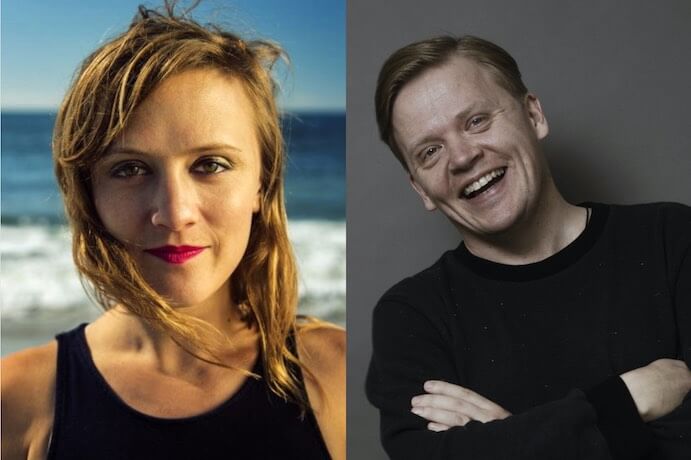 Elle Reid and Pekka Kuusisto--Photos courtesy of the LA Phil