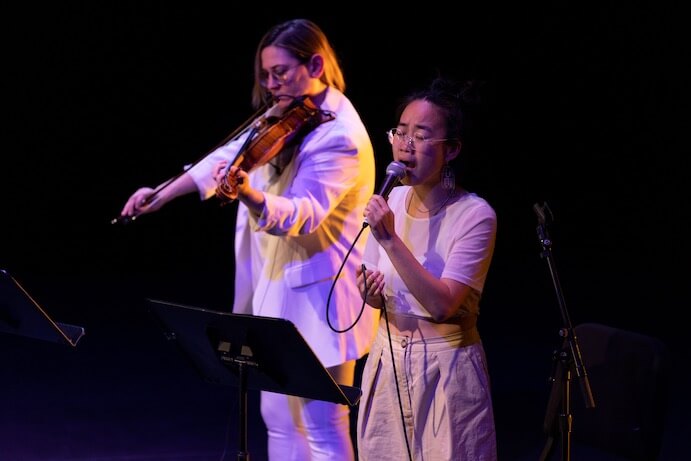 Nadia Sirota and Mingjia Chen -- Photo by Angel Origgi