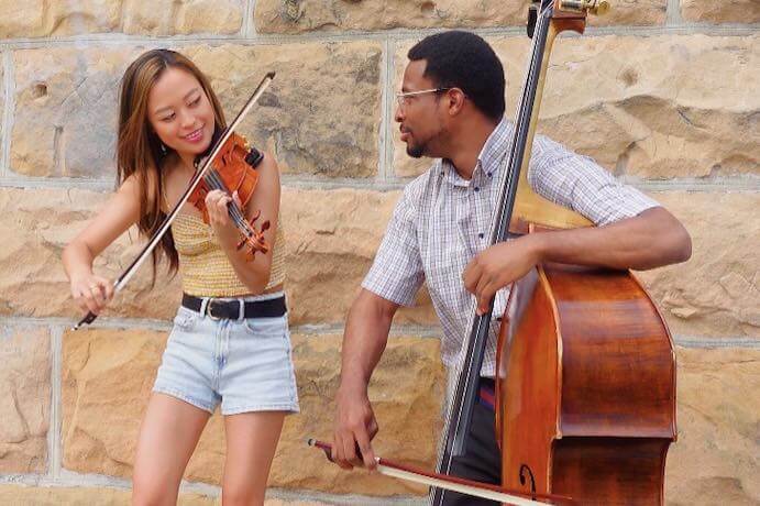 Eunice Kim and Xavier Foley -- Photo courtesy of the artists