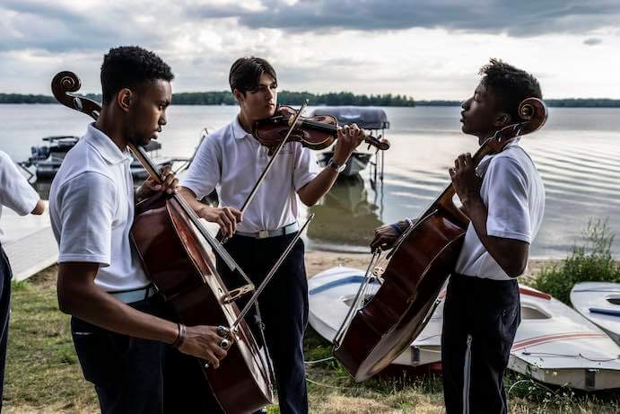 Students rehearse at Interlochen Arts Camp -- Photo courtesy of Interlochen Arts Camp