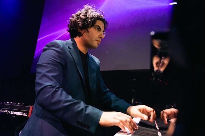 Zubin Kanga at Kings Place, London -- Photo by Robin Clewley