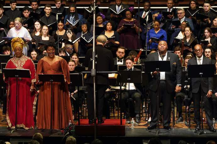 The University of Michigan presents the world premiere of Nkeiru Okoye's "When the Caged Bird Sings" -- Photo by Peter Smith Photography