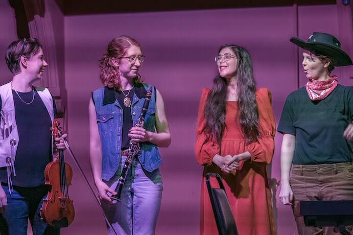 Alayne Wegner, Kate Kilgus, Marissa Kerbel, J Holzen -- Photo by John Neack