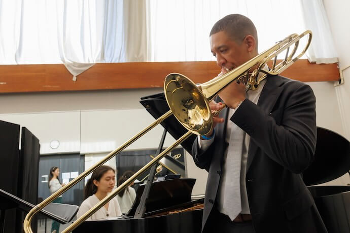 Anwen Deng and Weston Sprott -- Photo by Erin Baiano, courtesy of Juilliard